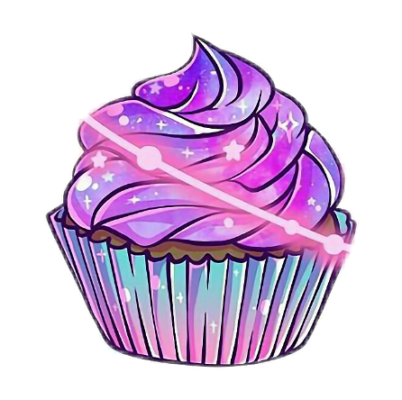 clipart cupcake galaxy