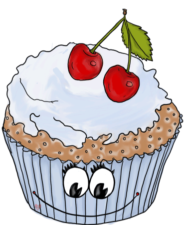 Clipart cupcake goofy. Free funny cliparts download