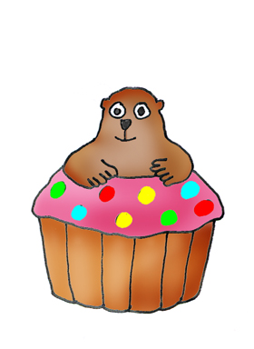 Free funny cliparts download. Clipart cupcake goofy