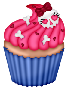 halloween clipart cup cake