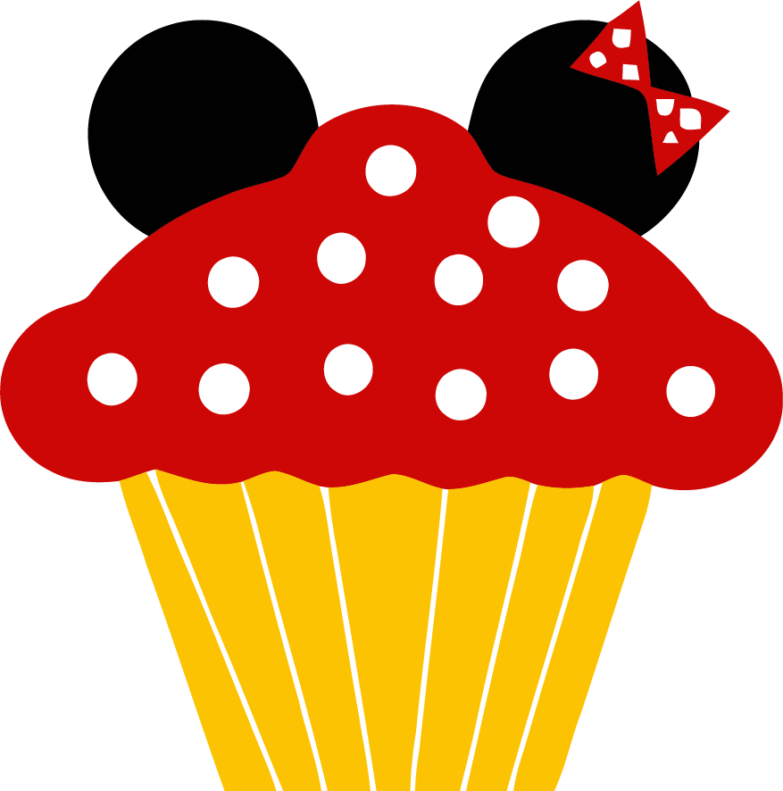 Minnie png clipartly comclipartly. Disney clipart cupcake