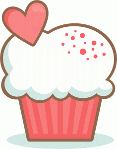 clipart cupcake valentine
