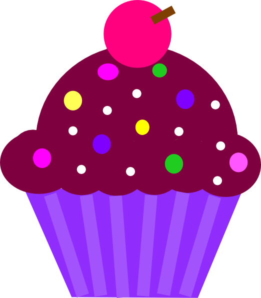 desserts clipart purple