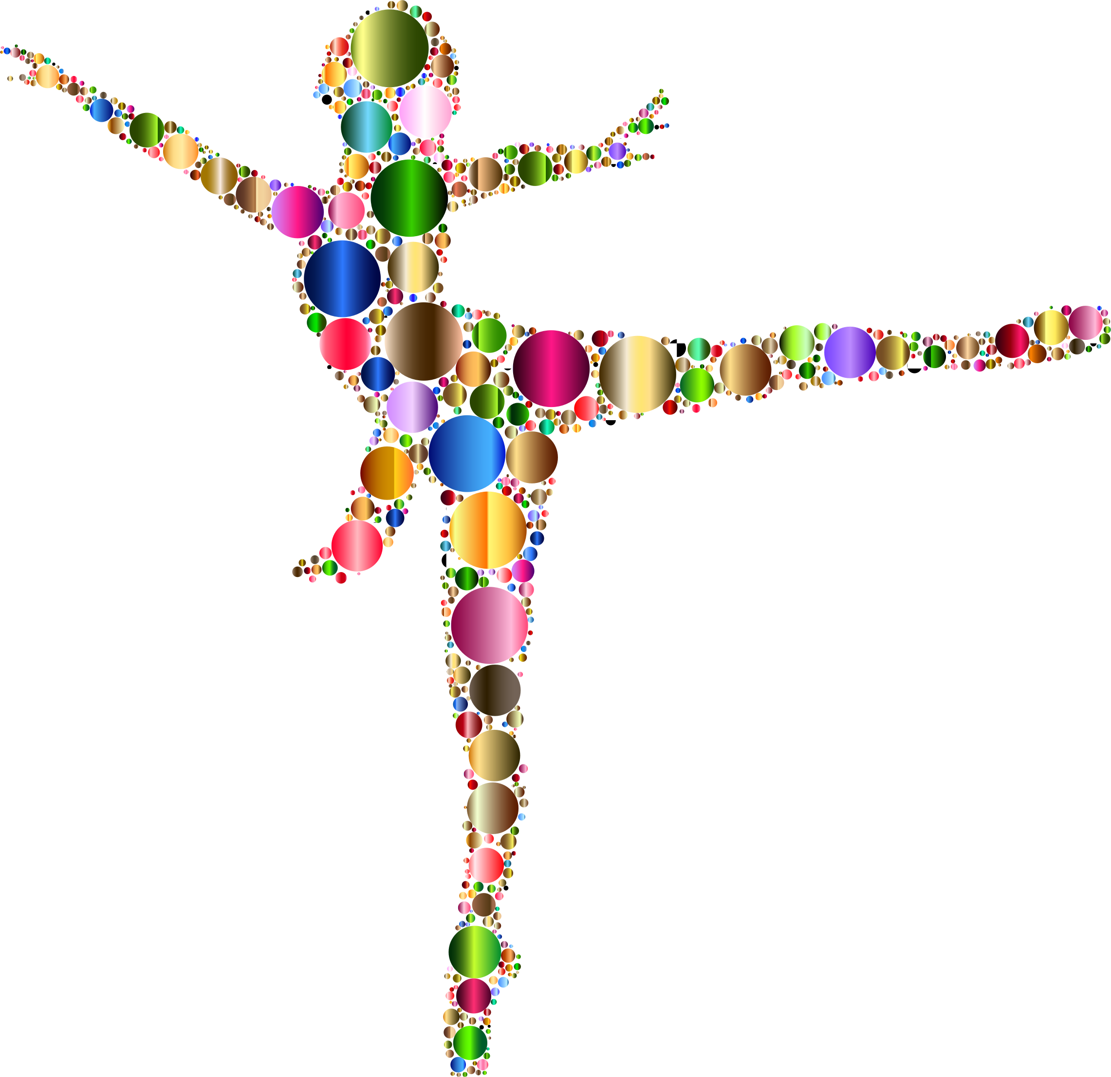 clipart dance colorful