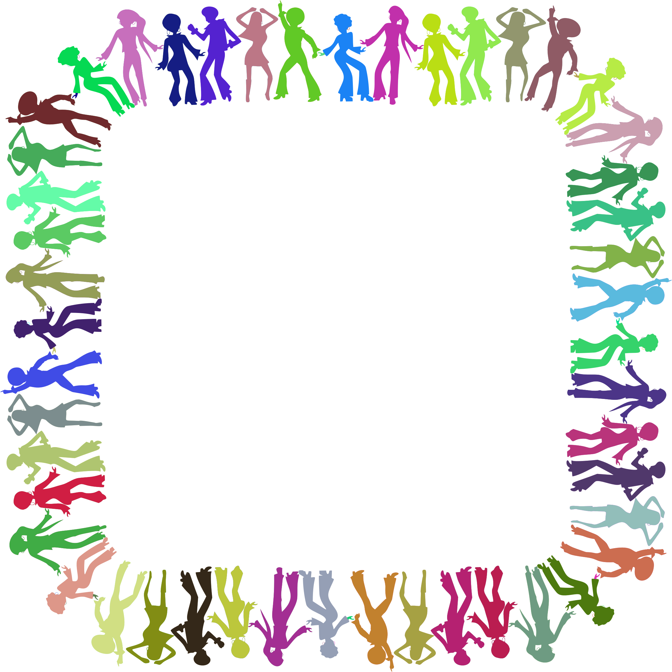 disco clipart people