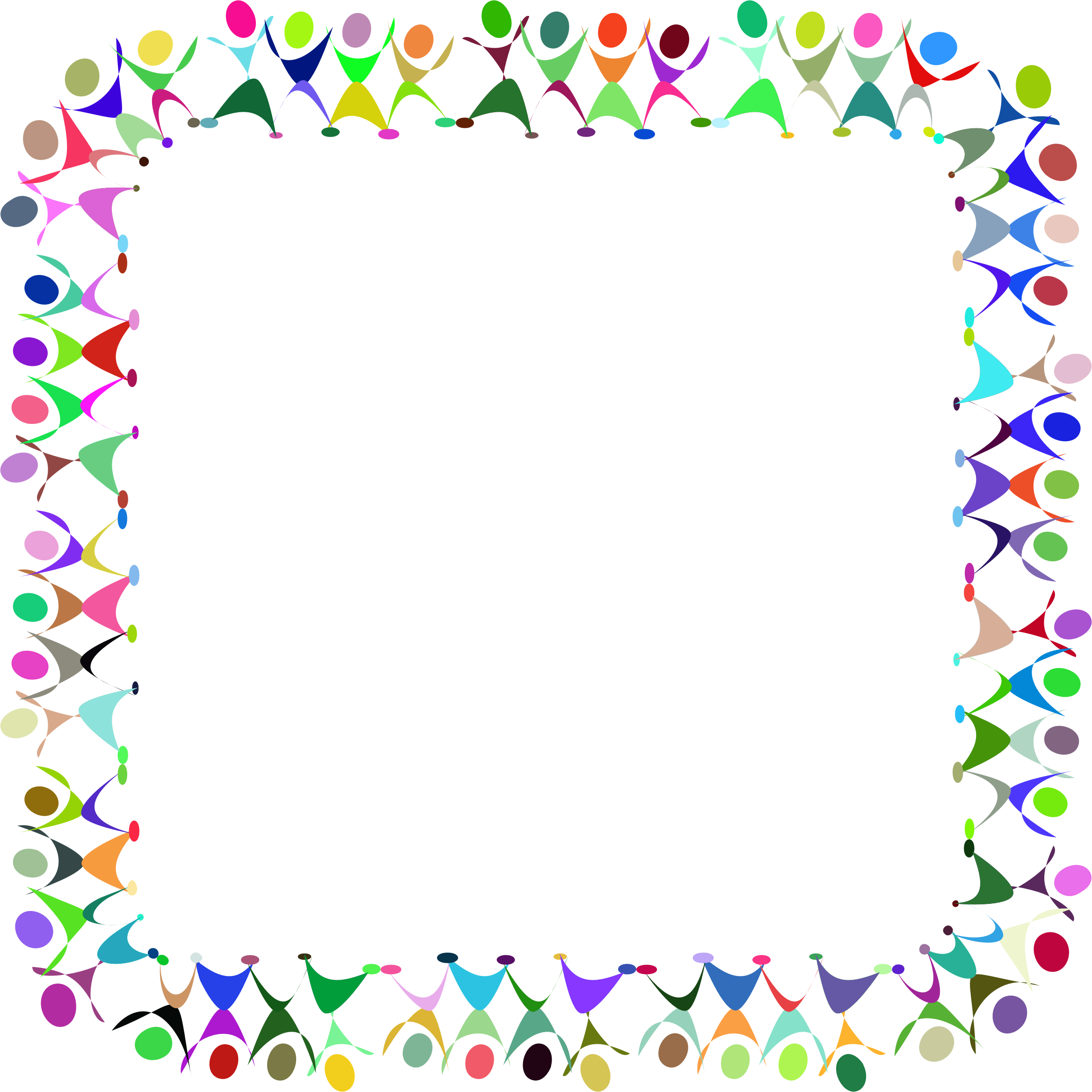 People square prismatic big. Dancing clipart heart