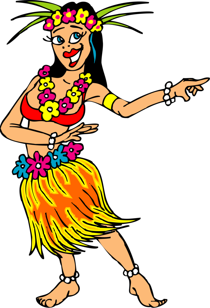 dancing clipart luau
