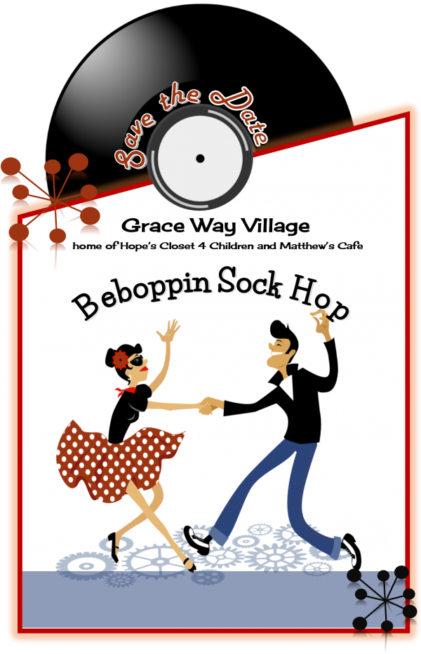 clipart dance sock hop