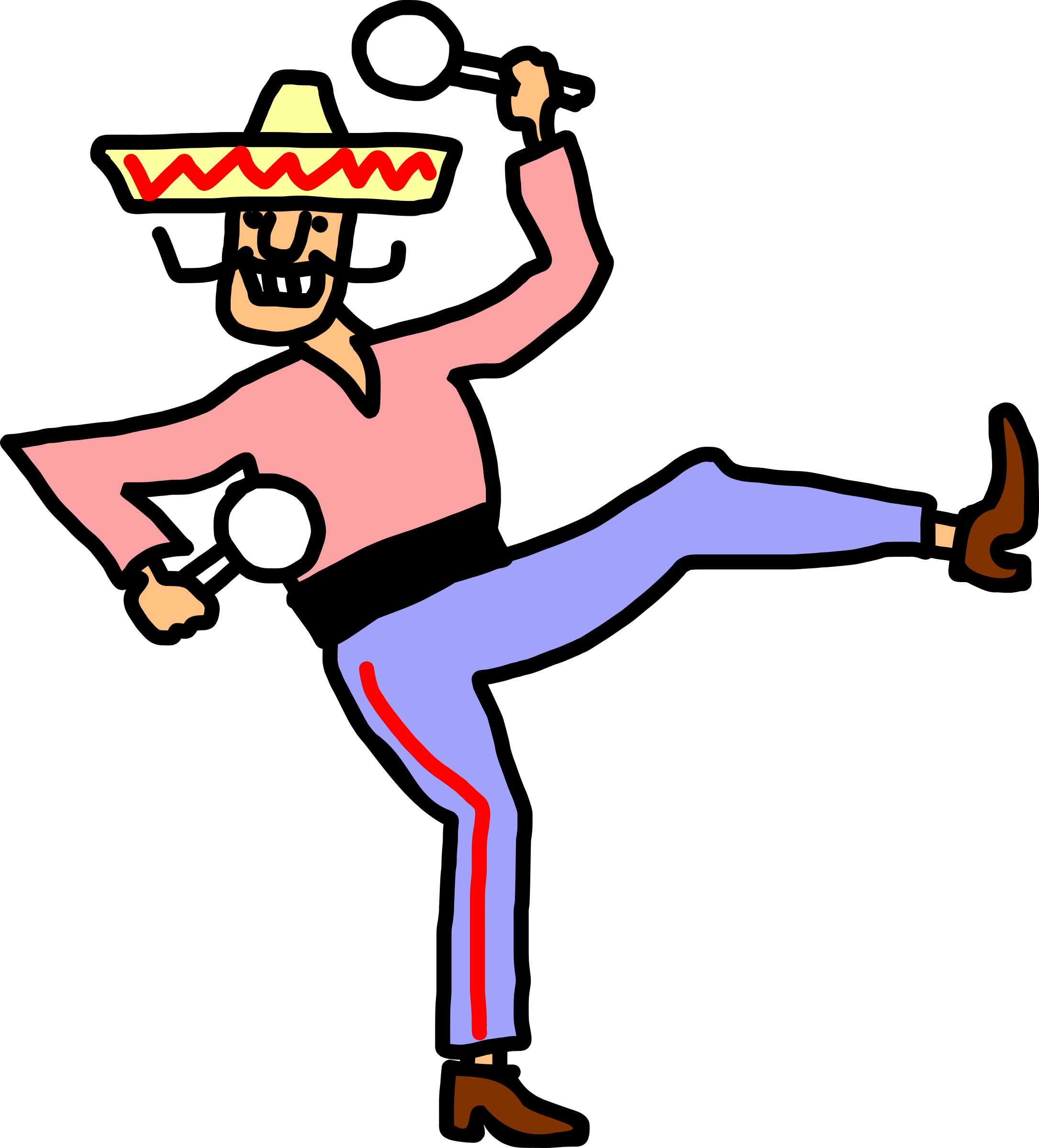Dancing mexican icons png. Mexico clipart outline mexico