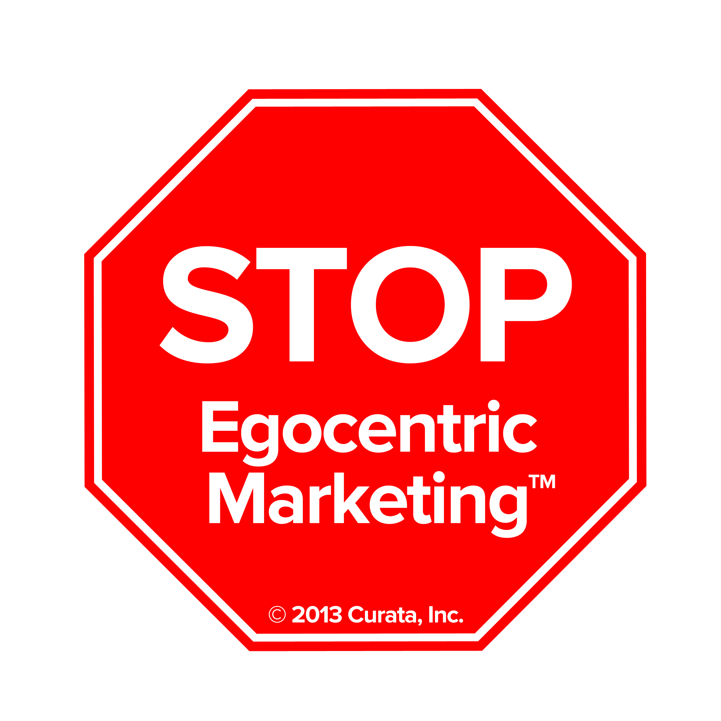 Stop egocentric marketing curata. Clipart definition content