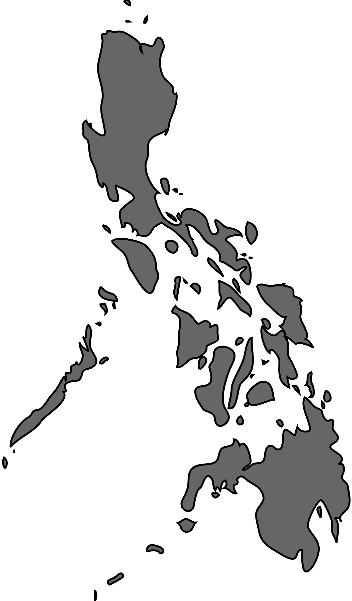 Philippine Map Illustration