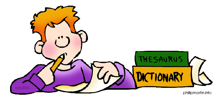 study clipart dictionary