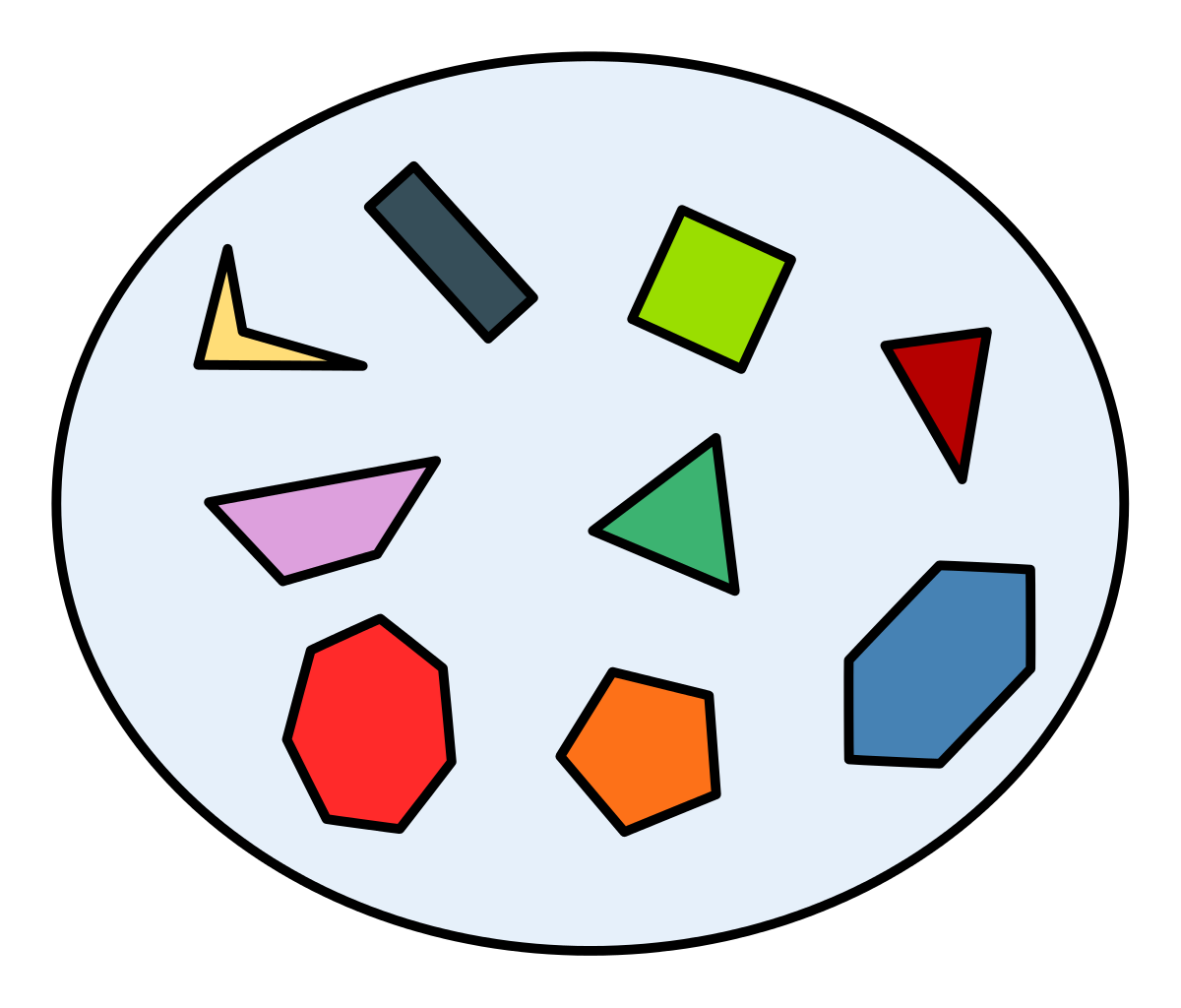 fraction clipart represented