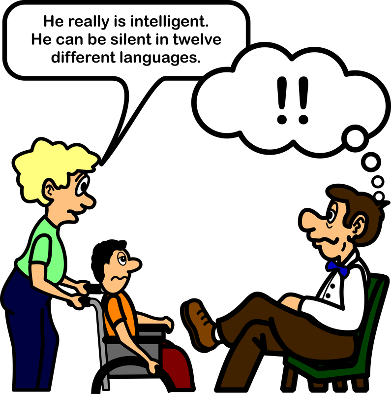 intelligent clipart intellectual disability