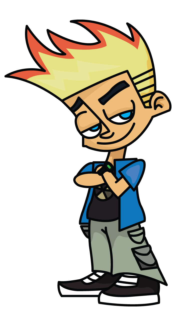 Young clipart relative. Johnny test http drawingmanuals