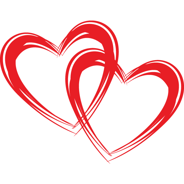 Heart clip art images. Hearts clipart christmas
