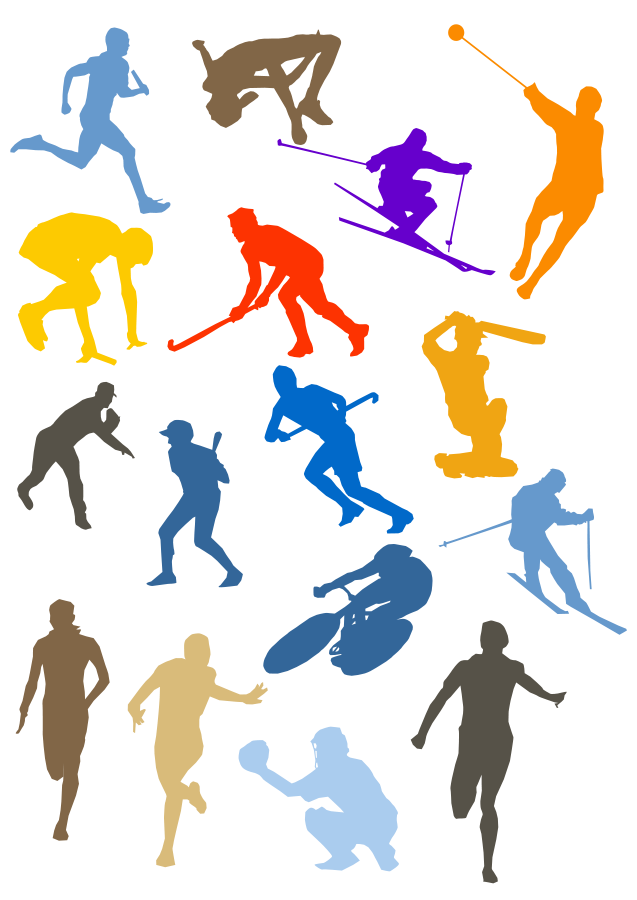 sports clipart athletic