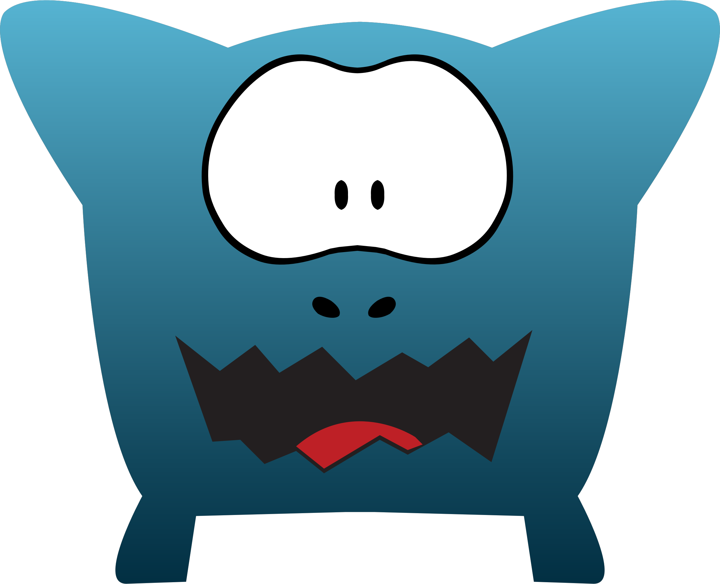 tooth clipart monster