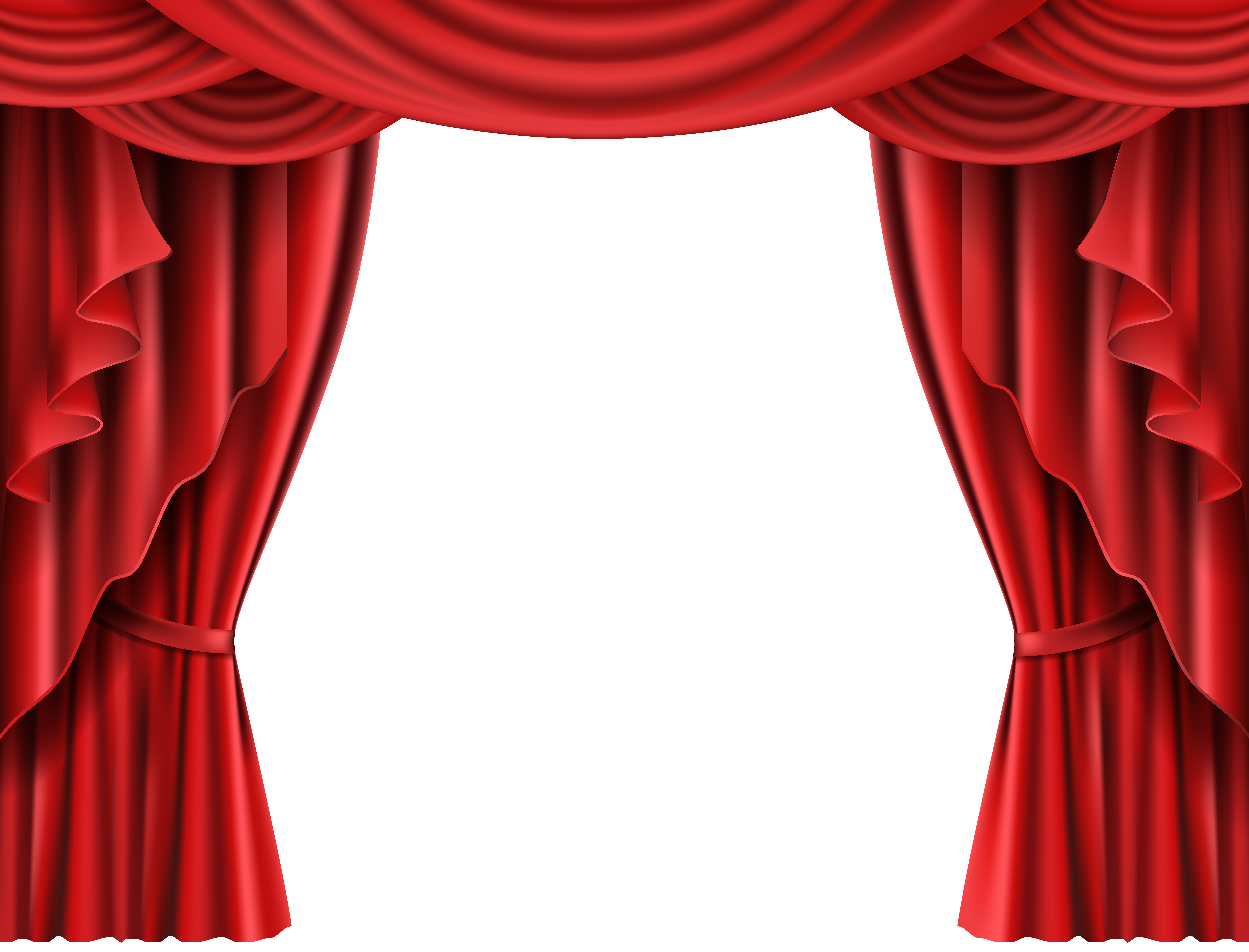Red theater curtain transparent. Curtains clipart pixel art