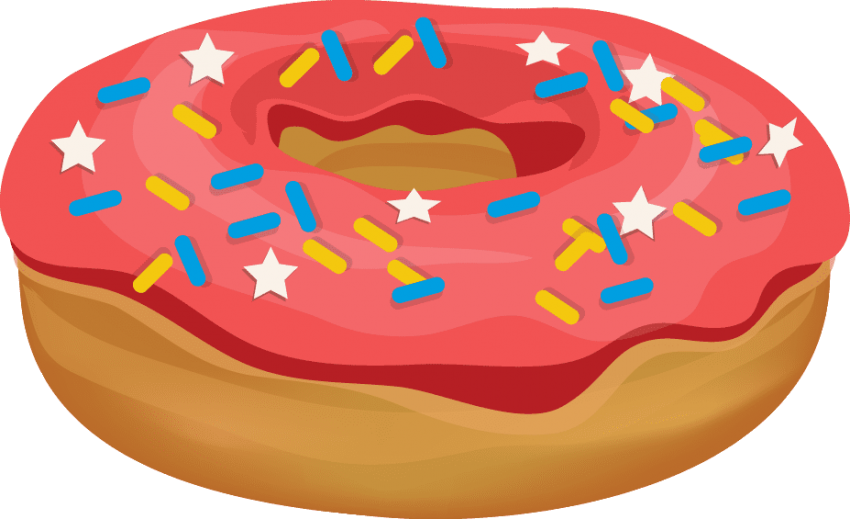Free clipart donut. Png images toppng transparent