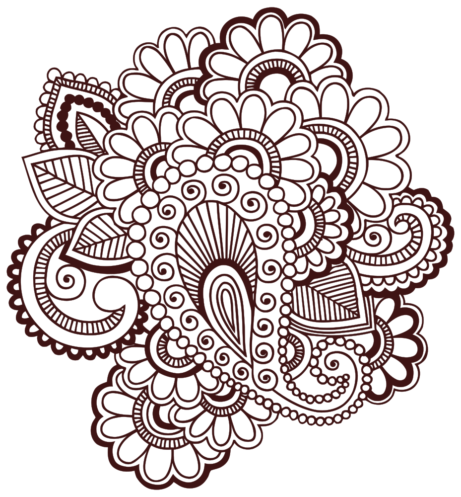 clipart designs henna