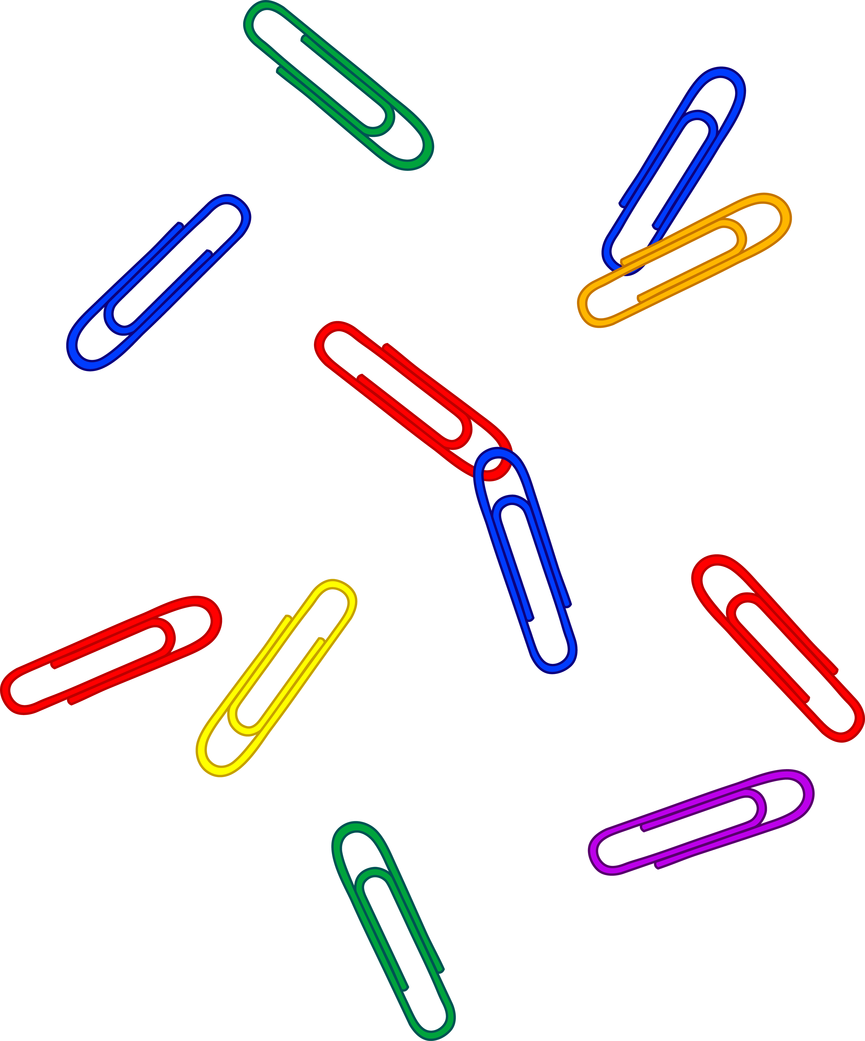 Clipart design paper. Scattered colorful clips free