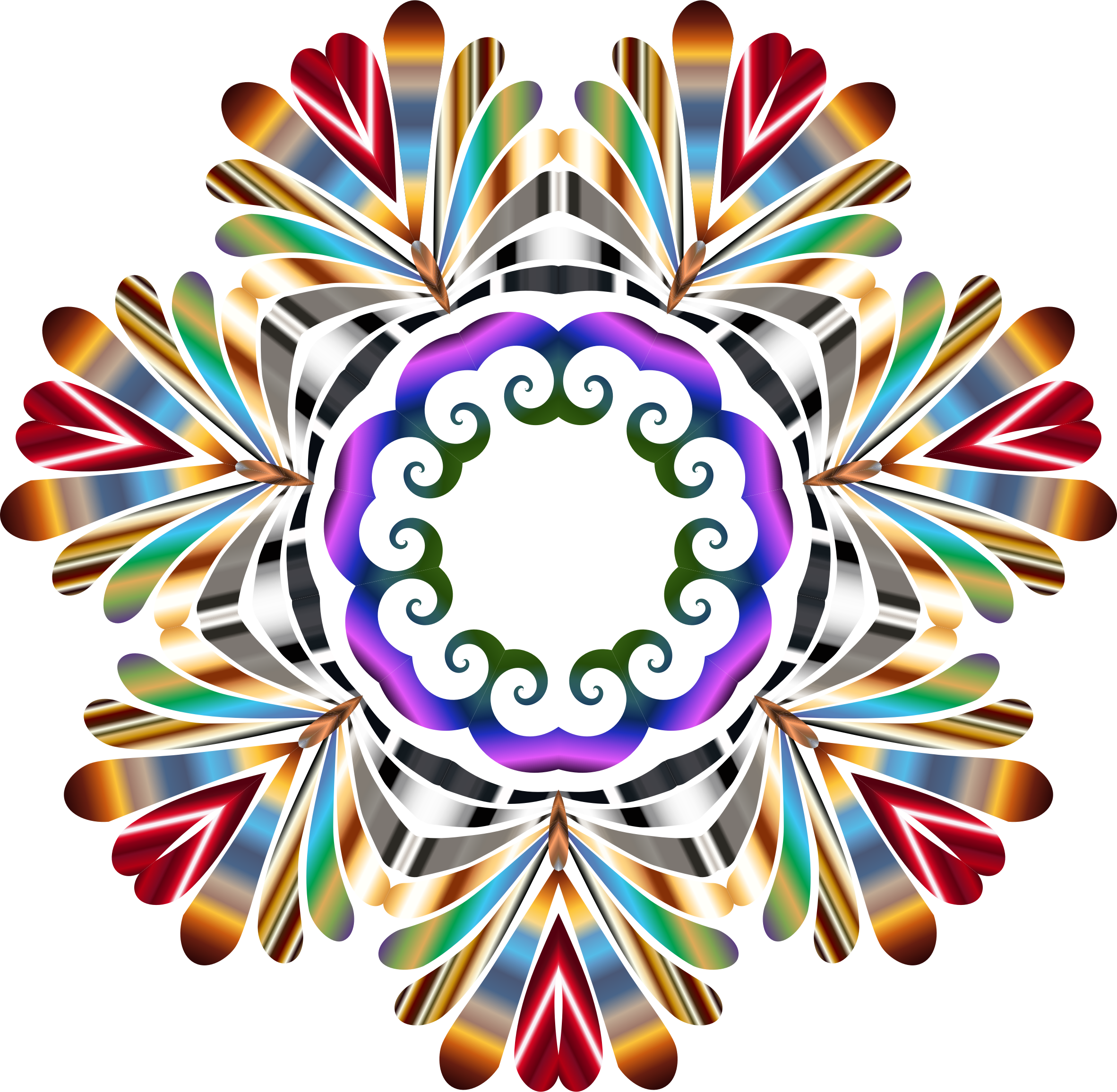 clipart design peacock