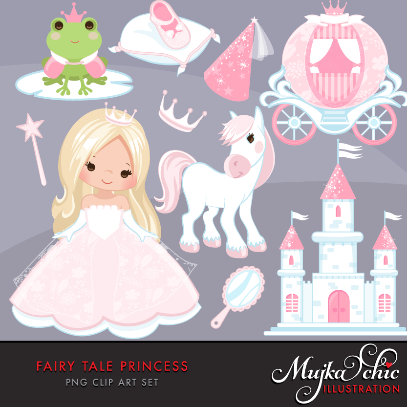 Fairytale clipart tall tale. Fairy princess 