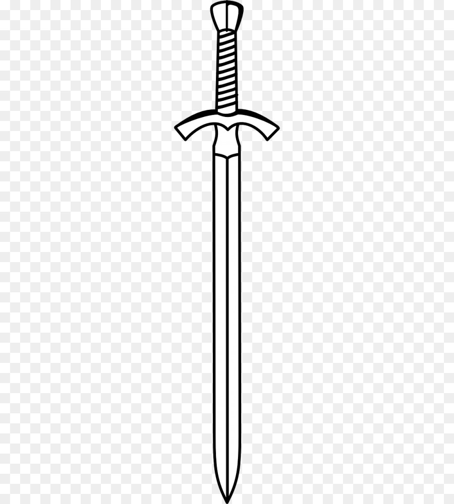 Clipart sword design. Background line transparent 