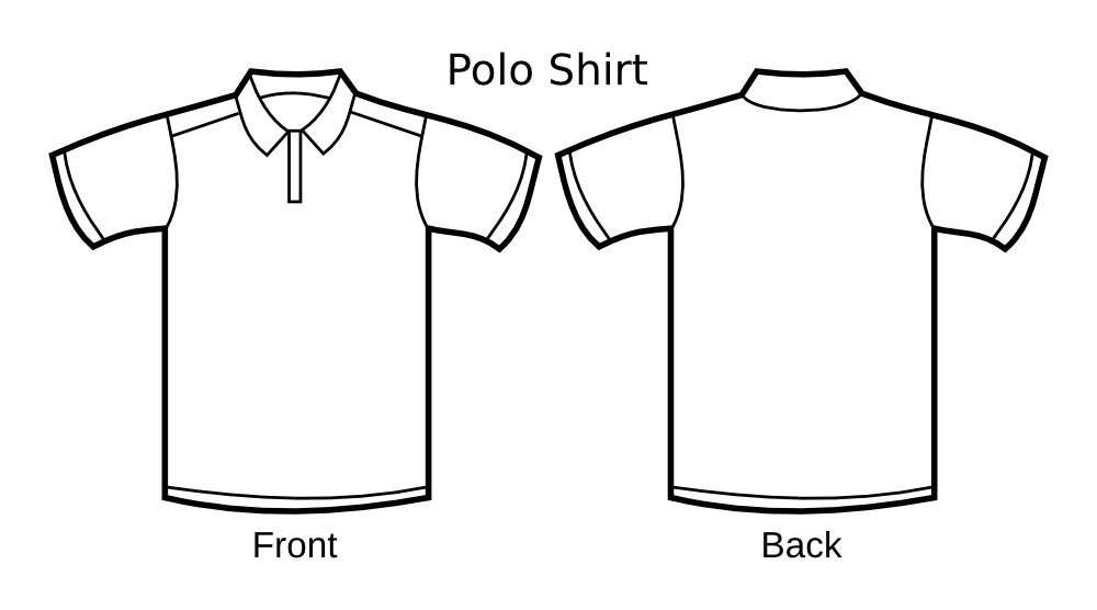 Onlinelabels clip art polo. Shirt clipart collared shirt
