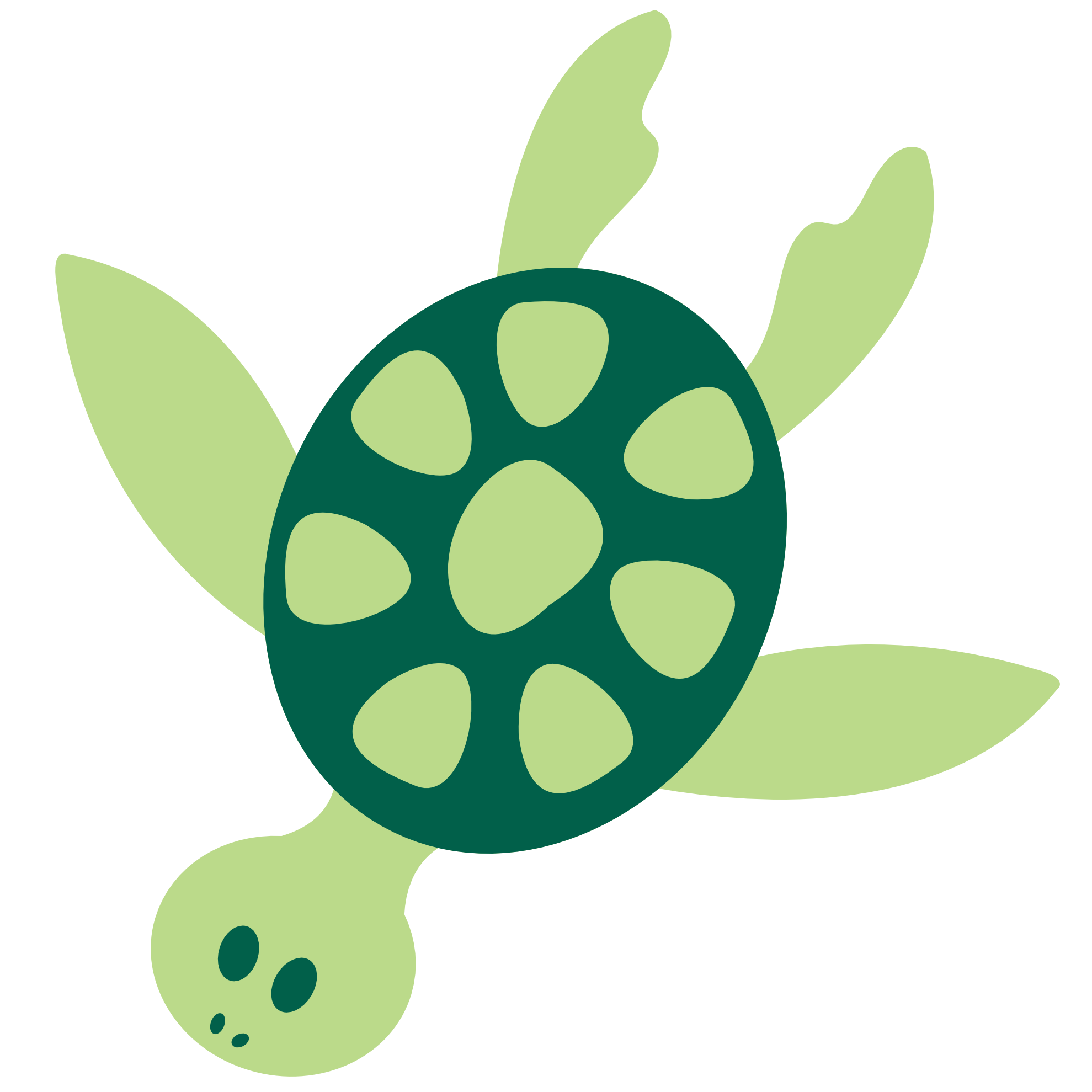 clipart fish turtle
