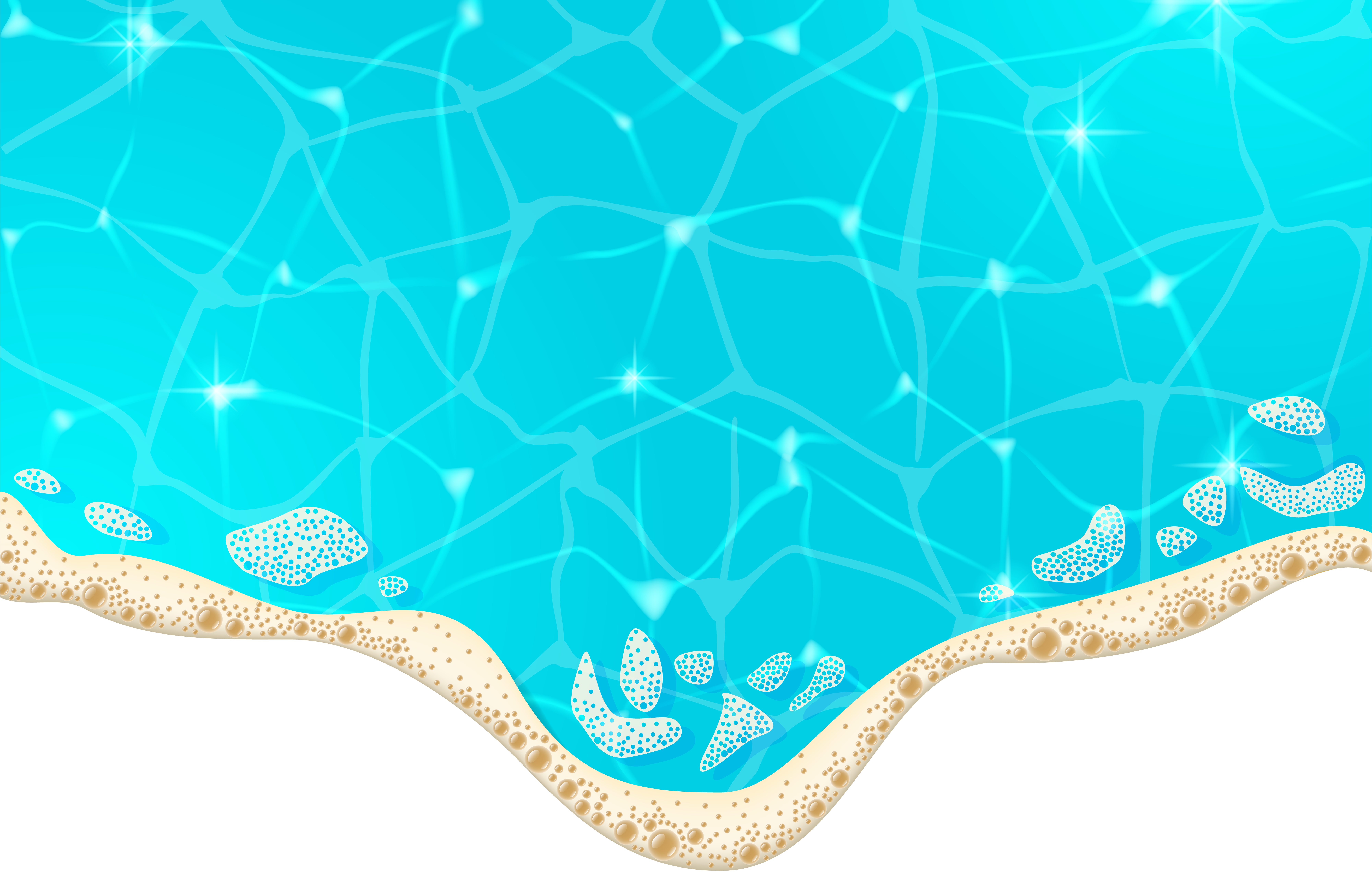 Sea wave ground transparent. Waves clipart teal