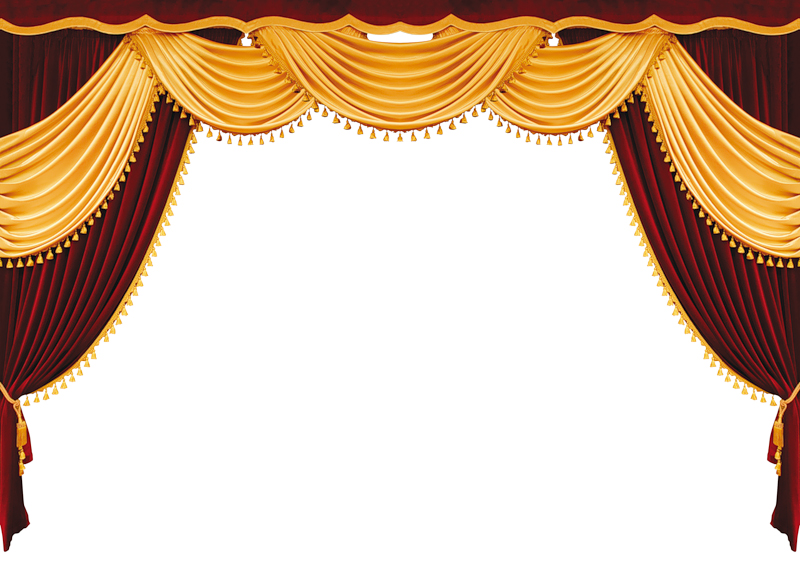 curtains clipart powerpoint background