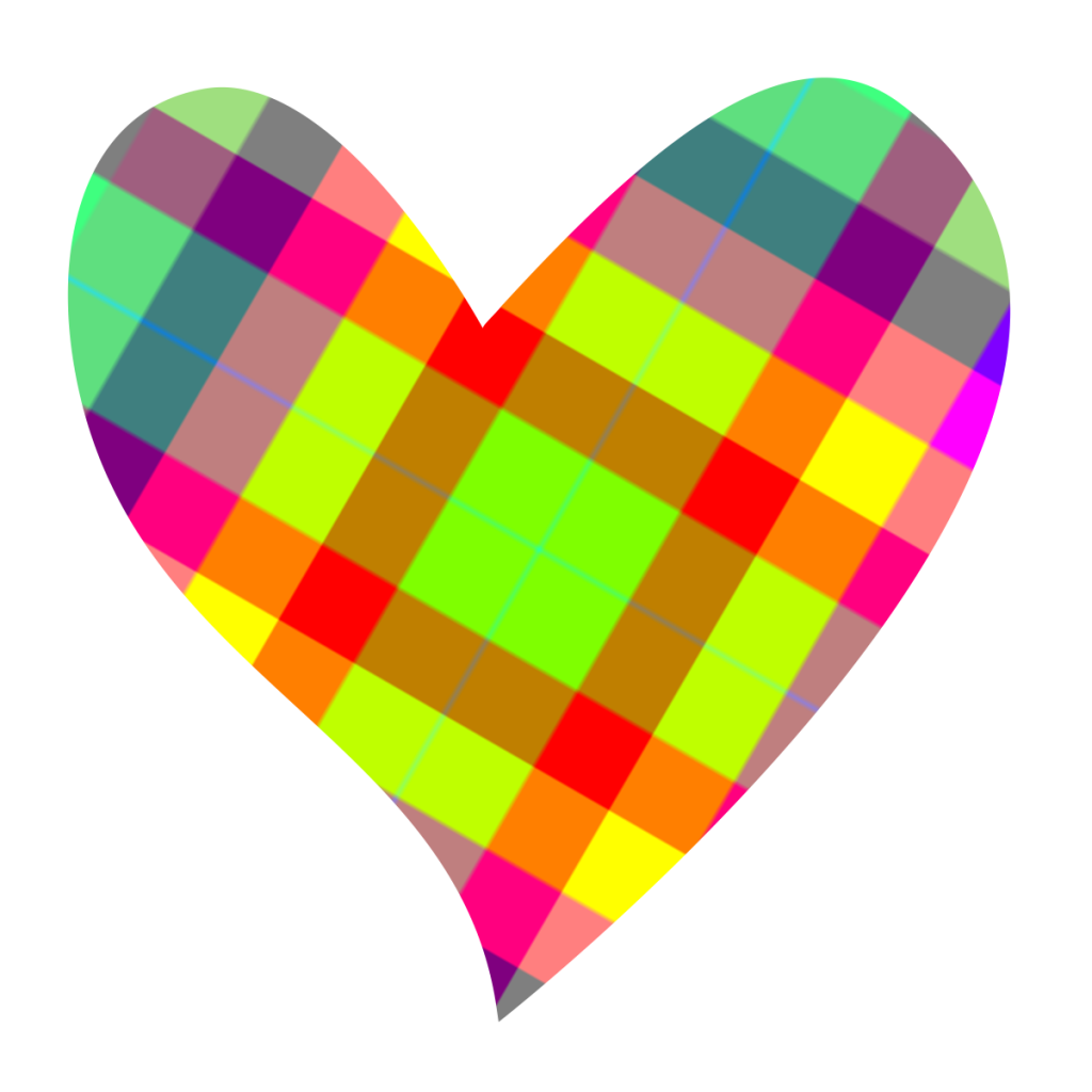 coloring clipart heart