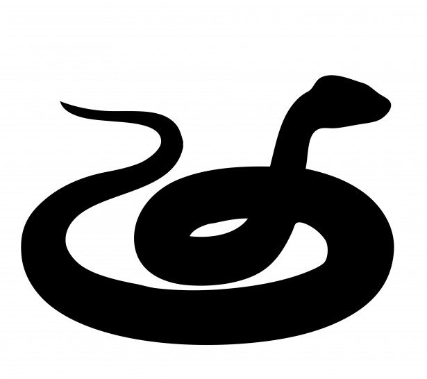 Clipart snake silhouette. Free cliparts download clip