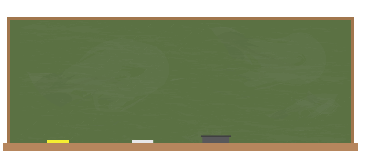 clipart desk blackboard