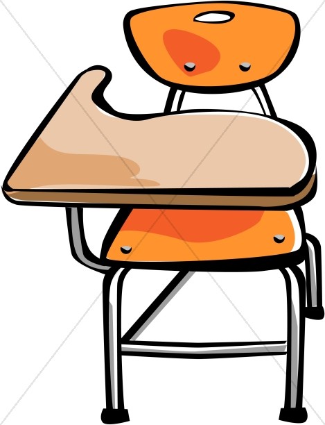 clipart student desk