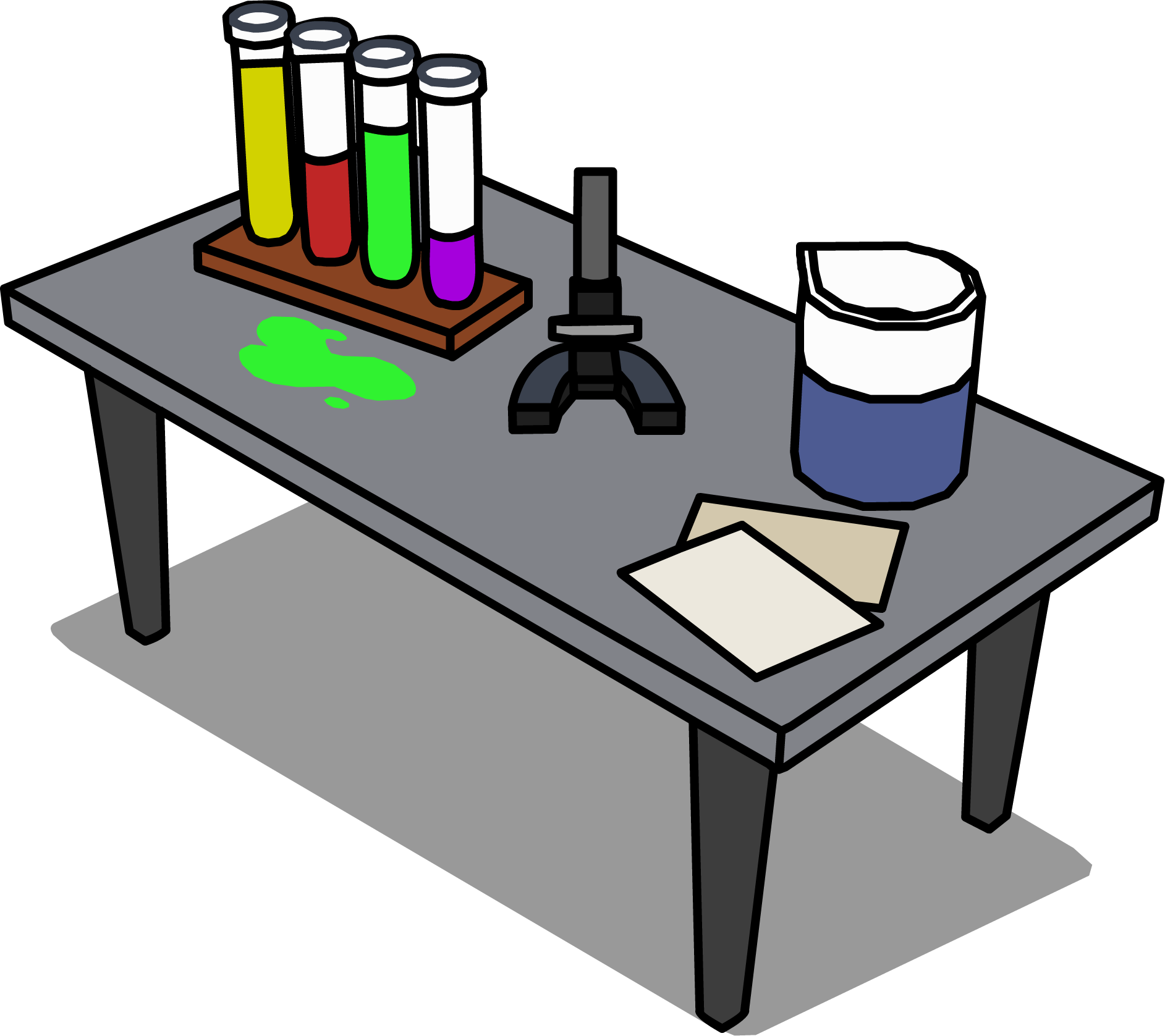 Image laboratory desk sprite. Lab clipart lab glass
