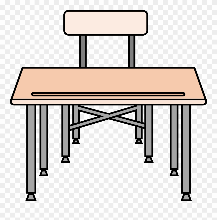 clipart desk drawing school