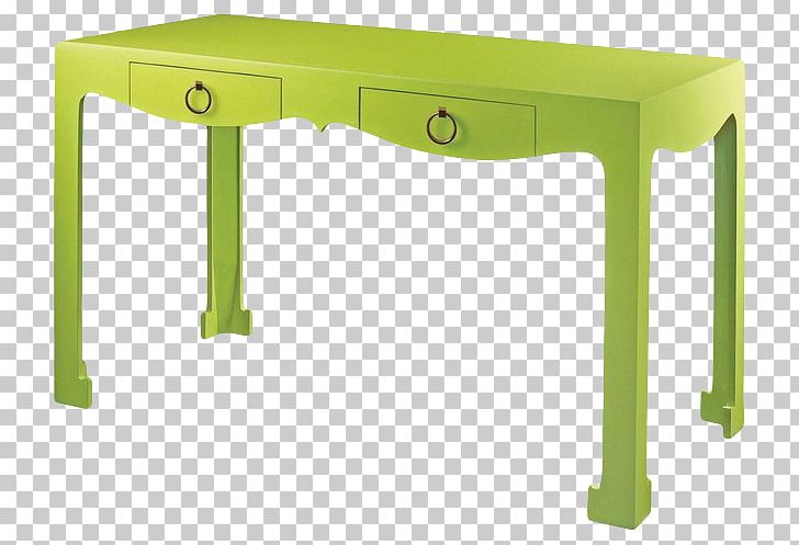 desk clipart green table