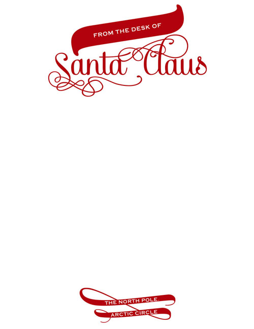 Santa clipart letter. Free letterhead cliparts download