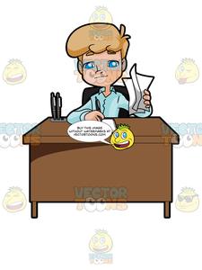 desk clipart paperwork