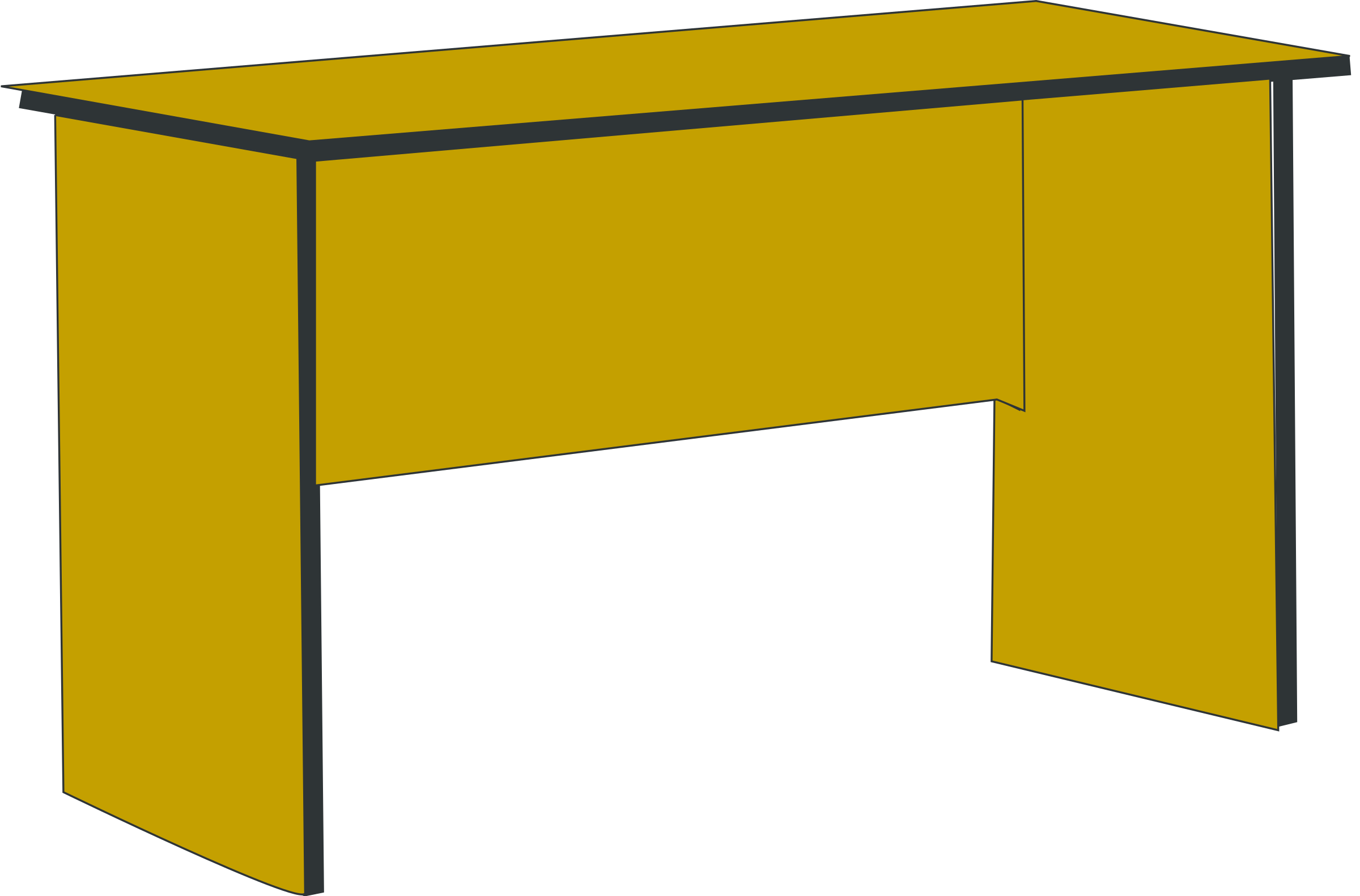 furniture clipart computer table