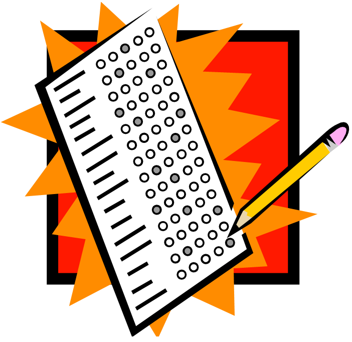 test clipart standardized test