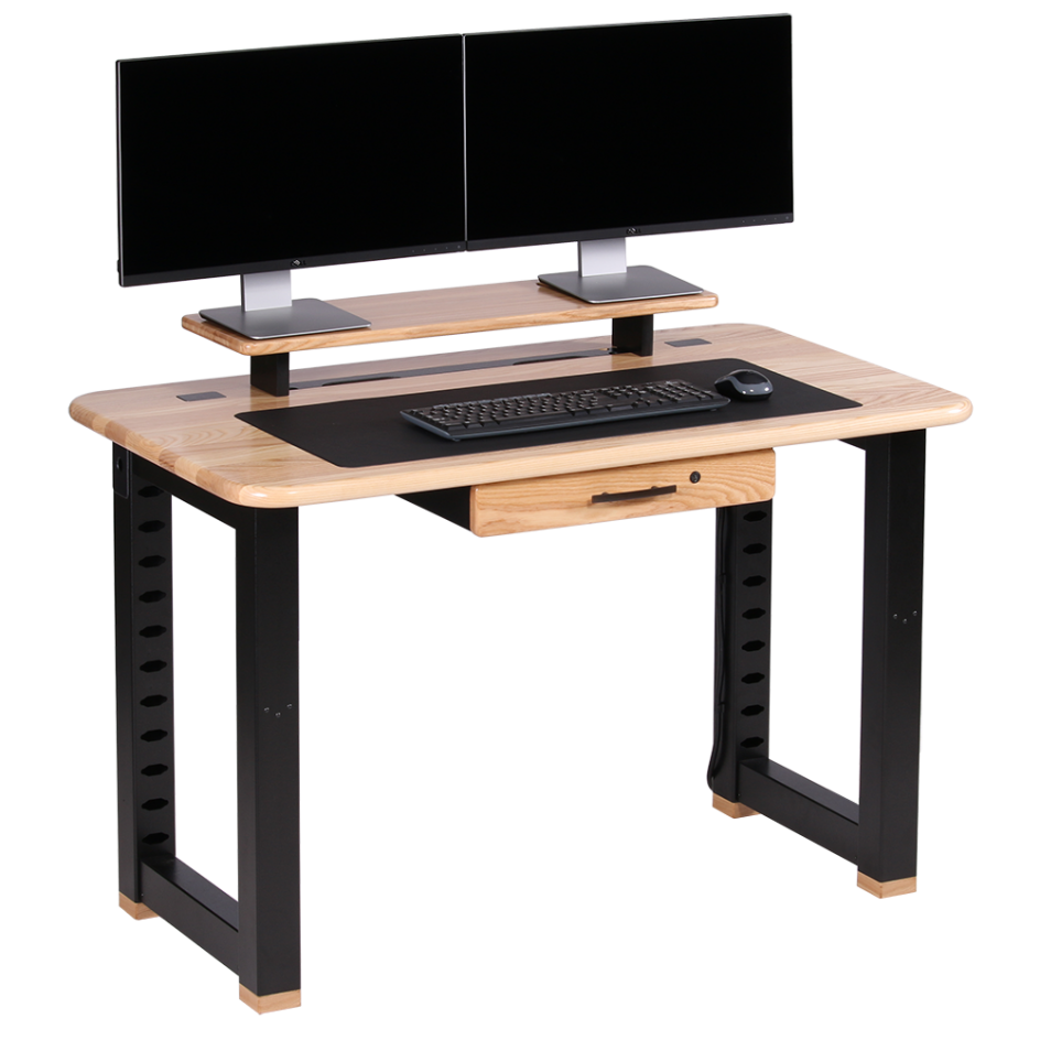 clipart desk table monitor