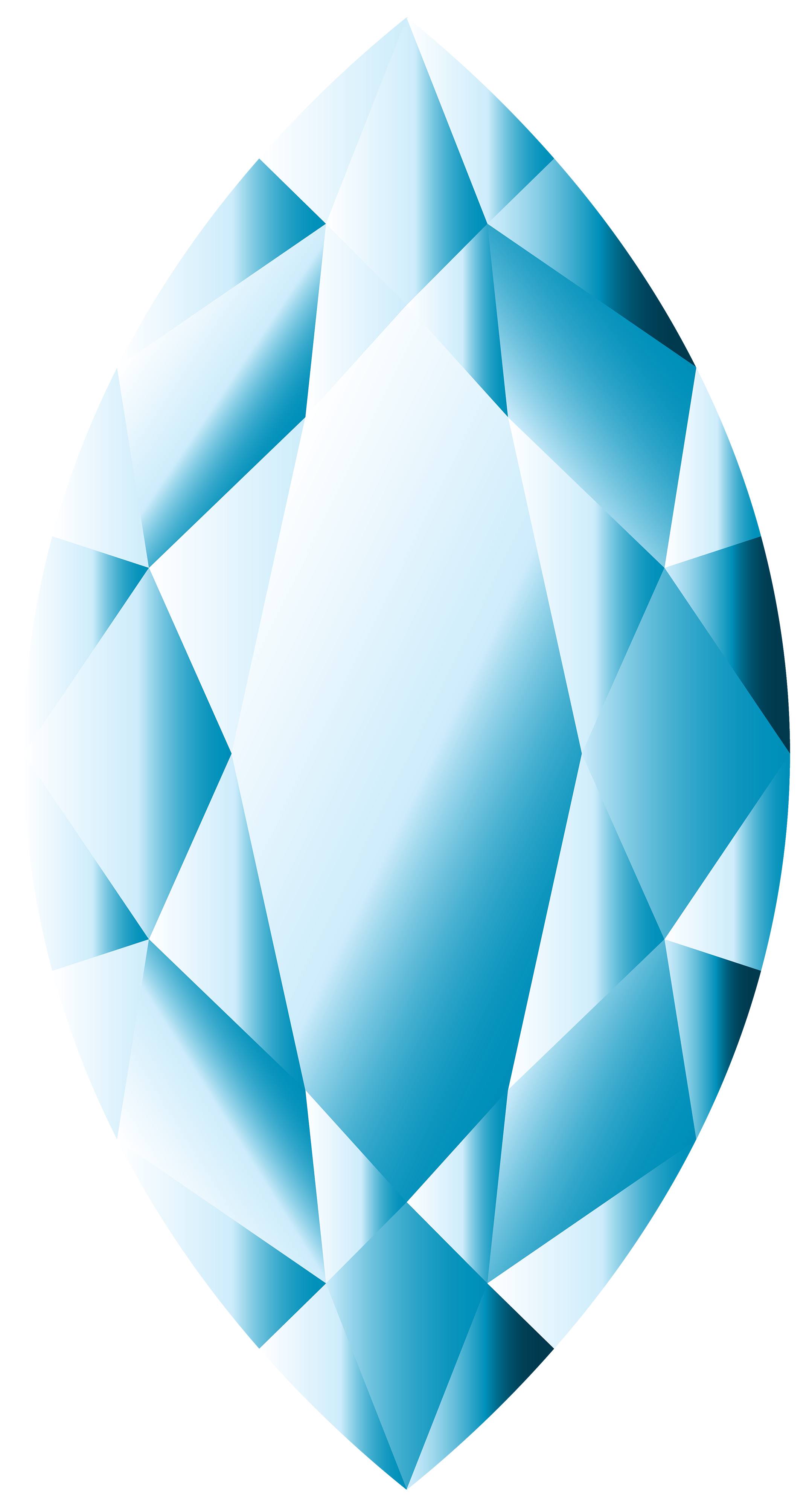 diamond clipart aquamarine