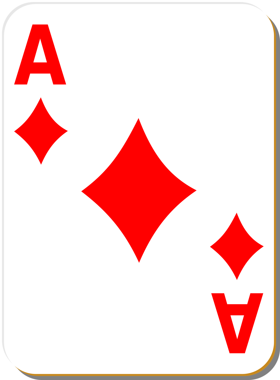 diamonds clipart card
