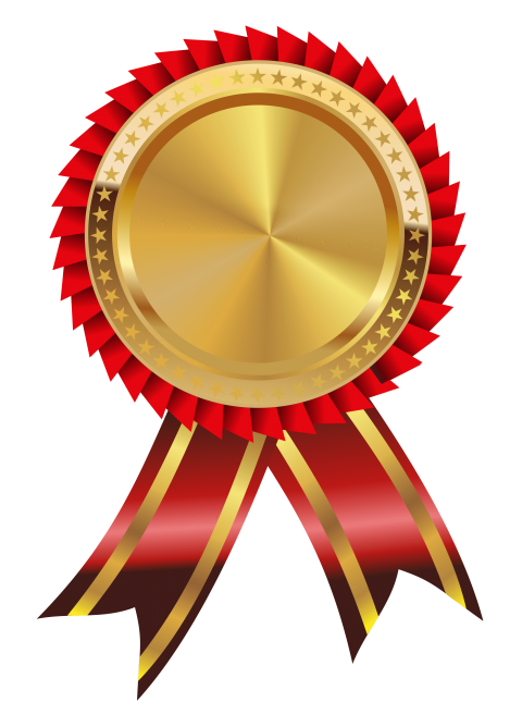 Clipart diamond medal. Gold png free images
