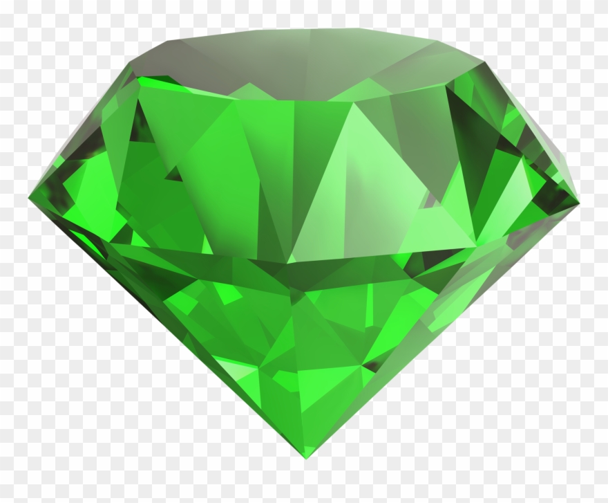Emerald png transparent . Diamond clipart mineral