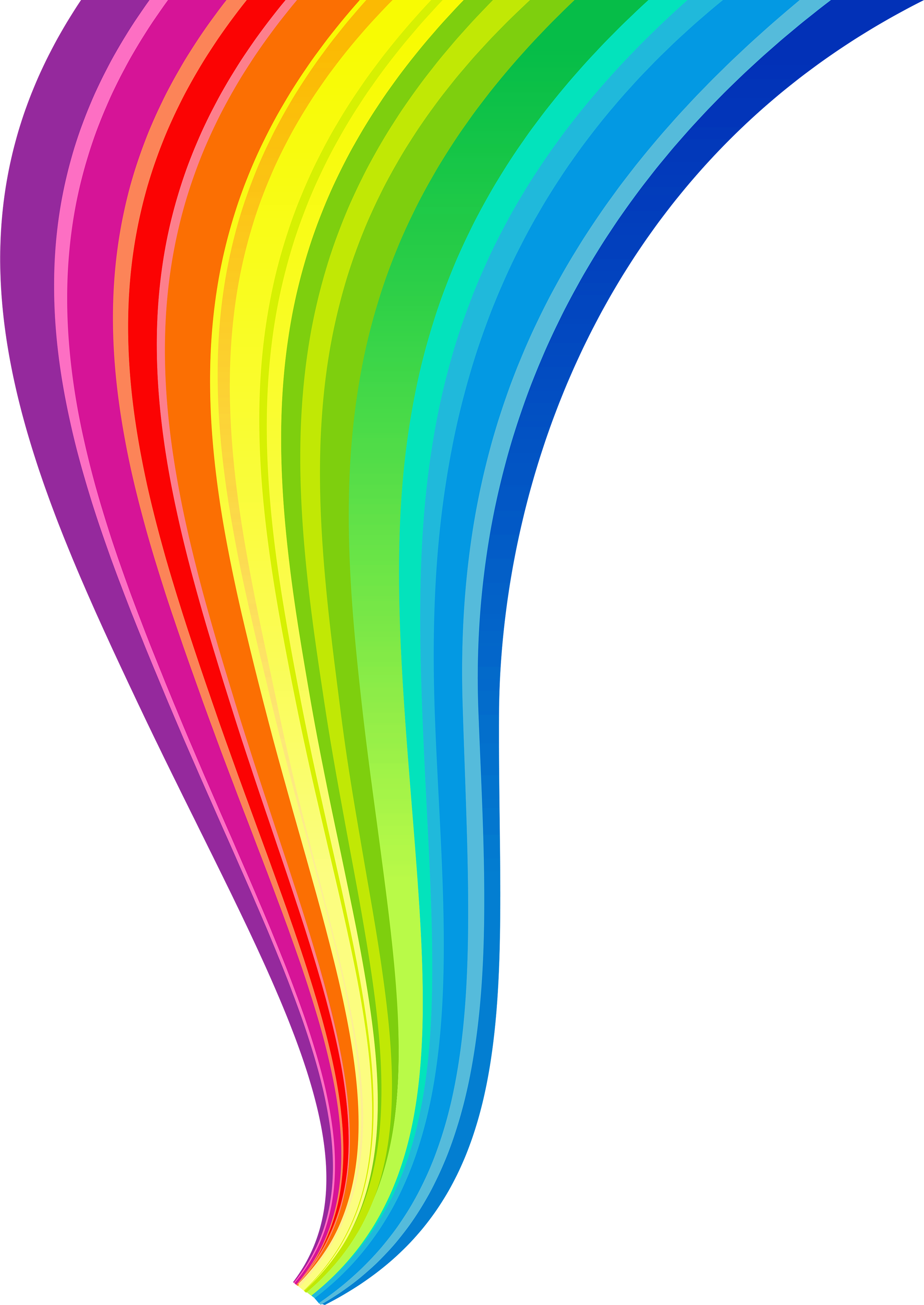Clipart wave rainbow. Png images free download